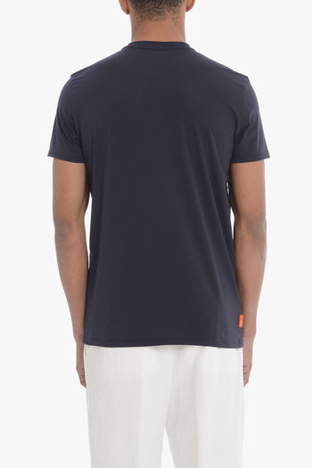 T-shirt Blu Uomo classica - 3