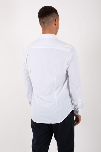 Camicia No Stiro Bianco Uomo - 4