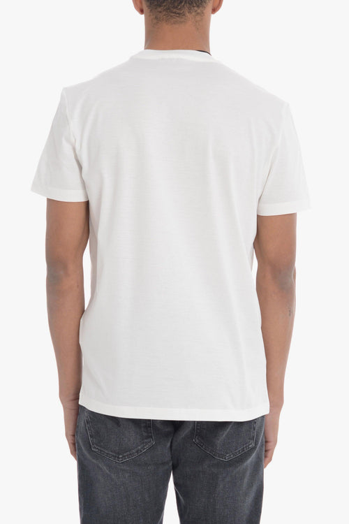 T-shirt Bianco Uomo classica - 2