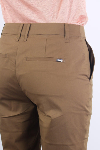 Pantalone Tasca America Cotone Mud - 13