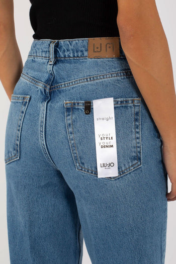 Jeans Straight Con Charms Donna - 3