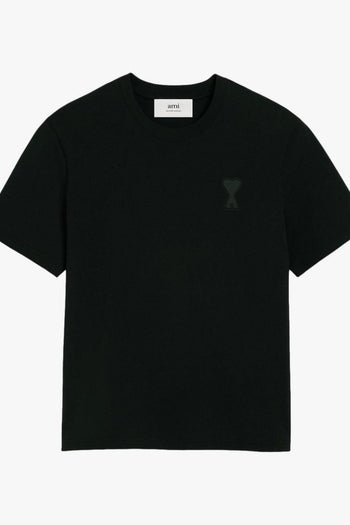 T-shirt Nero Uomo con logo goffrato - 6