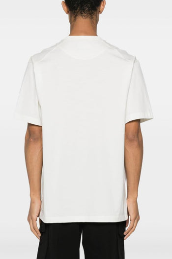 T-shirt Bianco Uomo Stampa Logo - 3