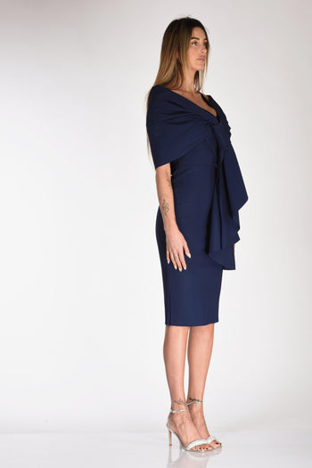 La Petite Robe Stola Passante Blu Donna - 3