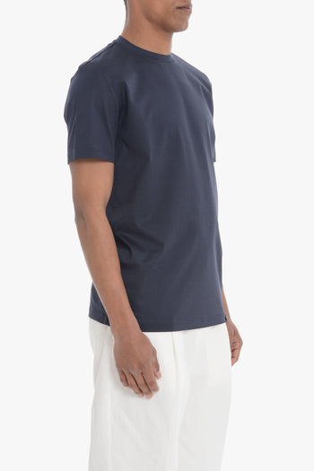 T-shirt Blu Uomo classica - 3