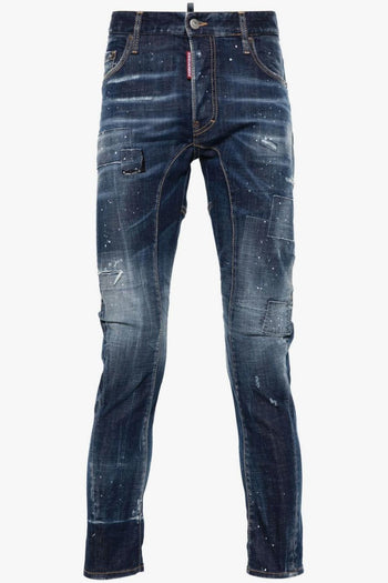 2 Jeans Blu Uomo Skinny - 5