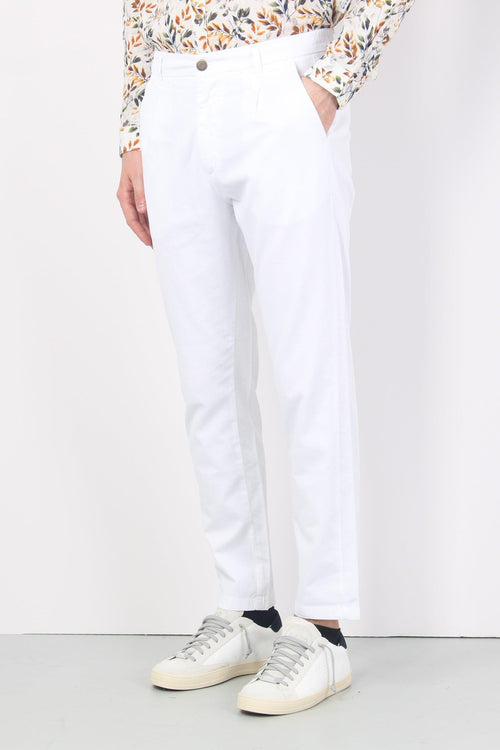 Pantalone Chino Pence Bianco - 2