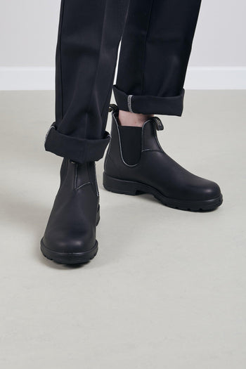 Boot Black Leather Nero Uomo - 4