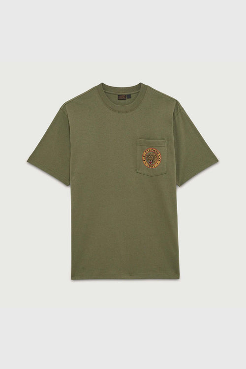 T-shirt Frontier Graphic Verde Militare Uomo - 1