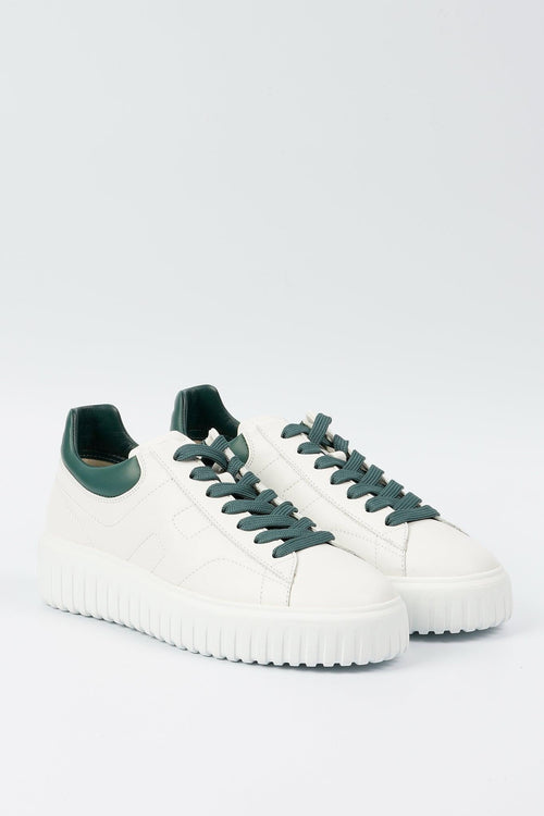 Sneaker H-stripes Bianco/verde Uomo - 2