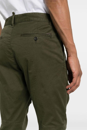 2 Pantalone Verde Uomo Chino - 4