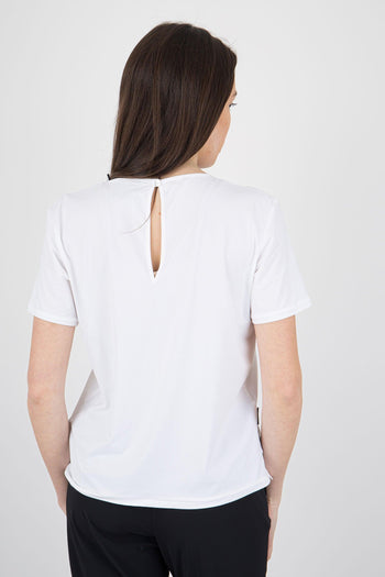 T-shirt Shirty Oxford Woman Bianco Donna - 4