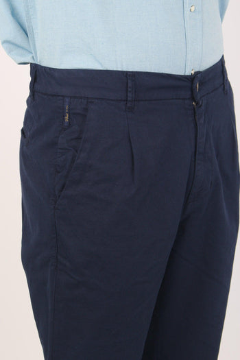 Pantalone Chino Pence Blu - 6