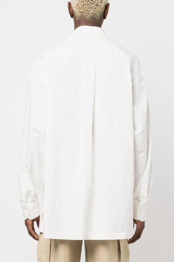 Camicia Bianco Uomo Tasca Fiore Boke - 3