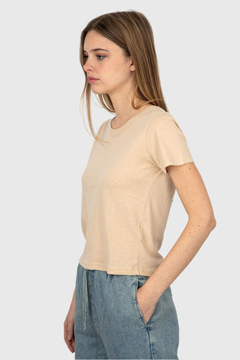 T-Shirt Gamipy Cotone Beige - 3