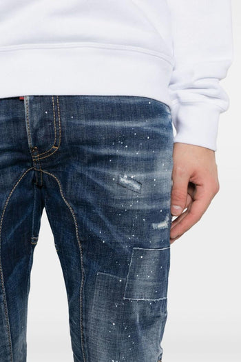 2 Jeans Blu Uomo Skinny - 4