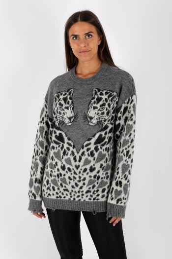 Pull Leopard Donna - 5