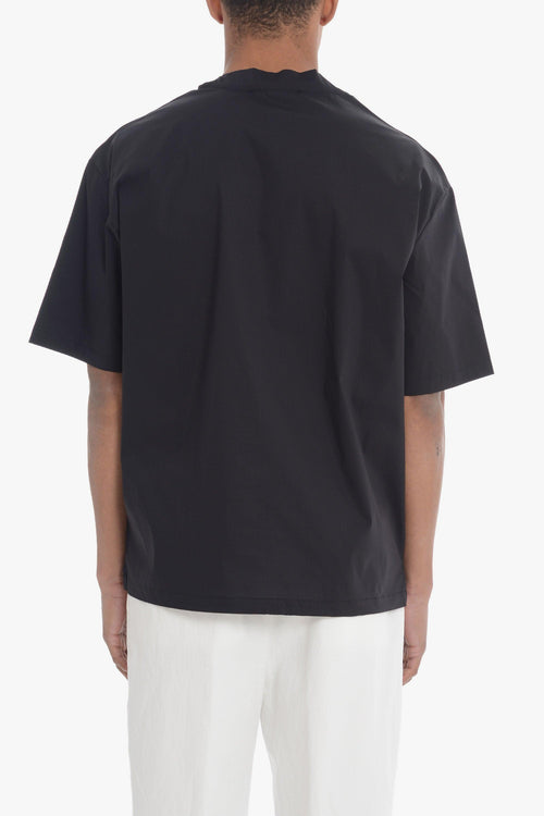 T-shirt Nero Uomo oversize - 2