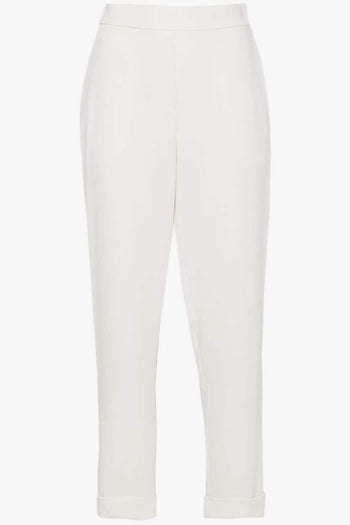 Pantalone Bianco Donna crop Pany - 5