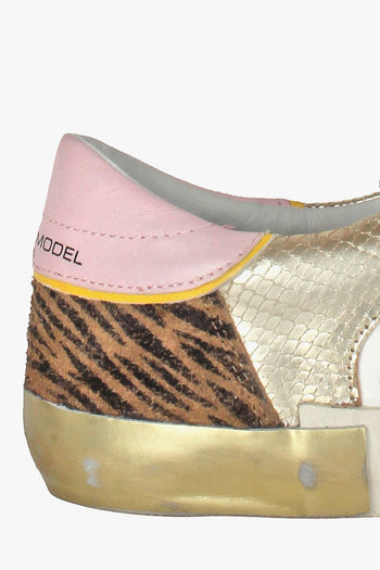 - Sneakers - 430299 - Bianco/Oro - 6
