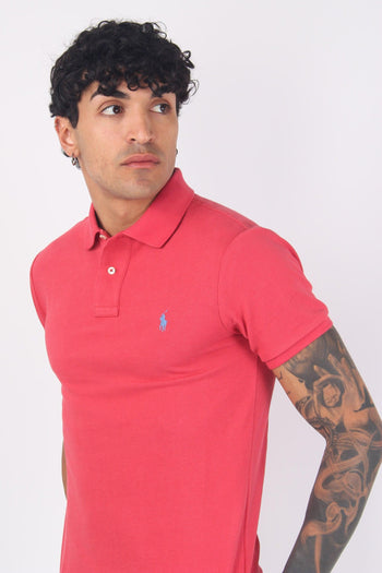 Polo Slim Fit Piquet Nantucket Red - 6