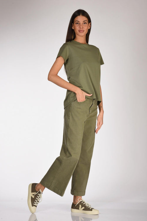 Pantalone Anessa Verde Donna - 2