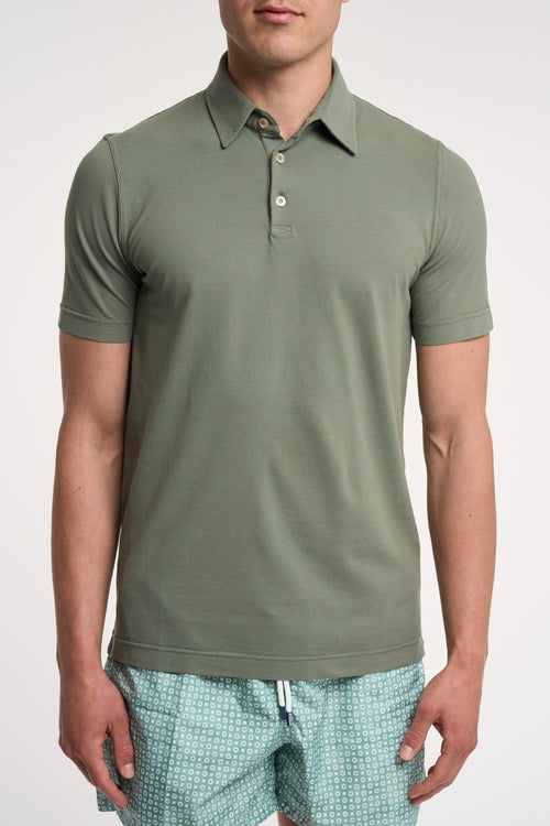 Polo Alby Dry Jersey in Cotone Dusty Multicolor