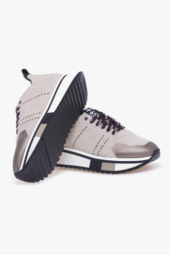 Sneaker F65 in camoscio - 4