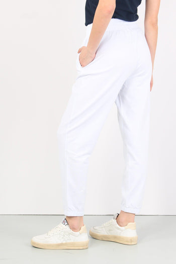 Pantalone Piquet Bianco - 3