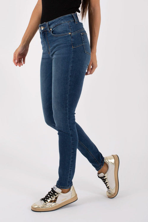 Jeans Skinny Bottom Up Donna