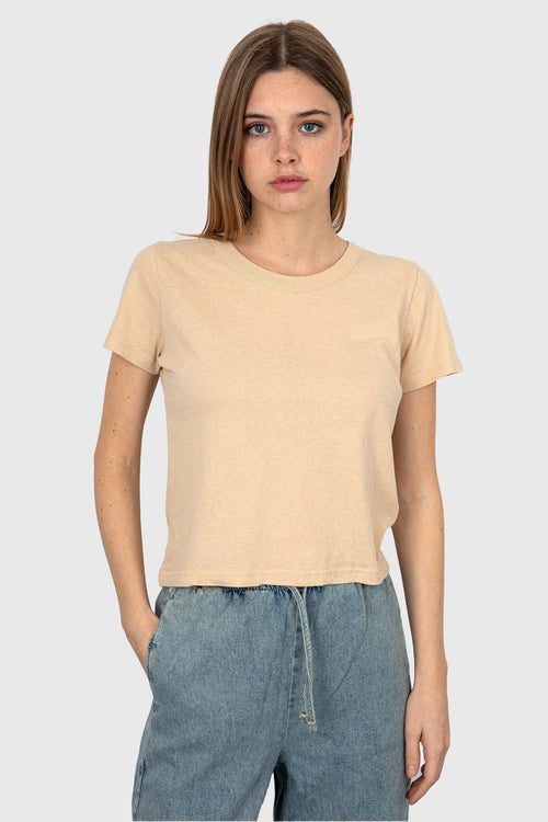 T-Shirt Gamipy Cotone Beige - 1
