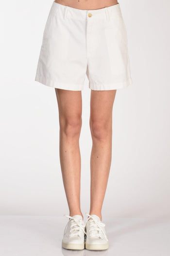 Shorts Chino Bianco Donna - 3