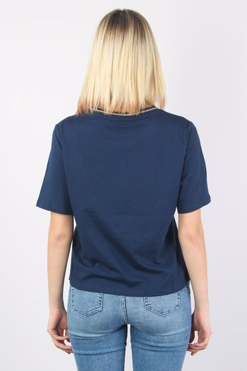 T-shirt Collo Lurexx Arriccio Dress Blue - 3