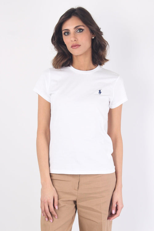 T-shirt Jersey Logo White - 1