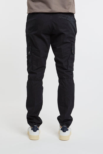 Pantalone Slim 100% CO Blu - 5