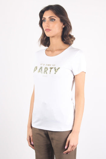 T-shirt Basica Mc Bianco/party - 5