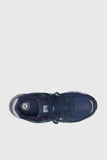 Sneaker 990 Made In Usa Blu Navy Uomo - 4