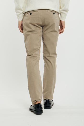 Pantalone Chino Mike Cotone/Modal/Elastan Colore Sand - 6