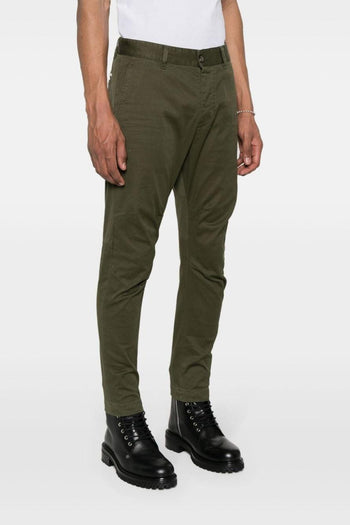 2 Pantalone Verde Uomo Chino - 3