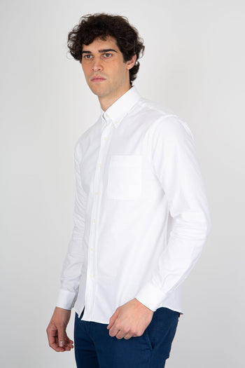Camicia Whaleback Bianco Uomo - 3