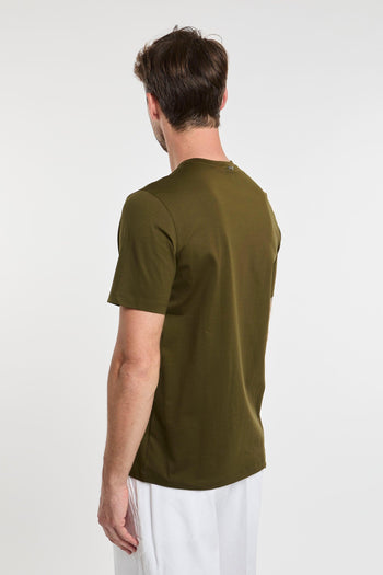T-Shirt Multicolor in Cotone/Elastane - 5