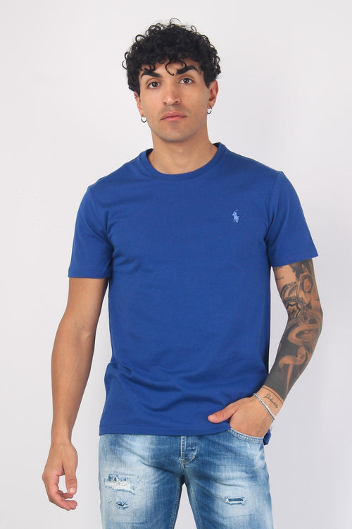 T-shirt Jersey Manica Corta Beach Royal - 1