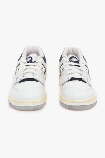 Sneaker 550 in pelle effetto vintage - 5