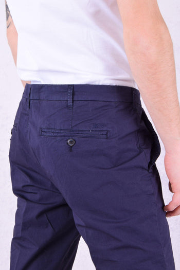 Pantalone Chino Slim Blu - 5