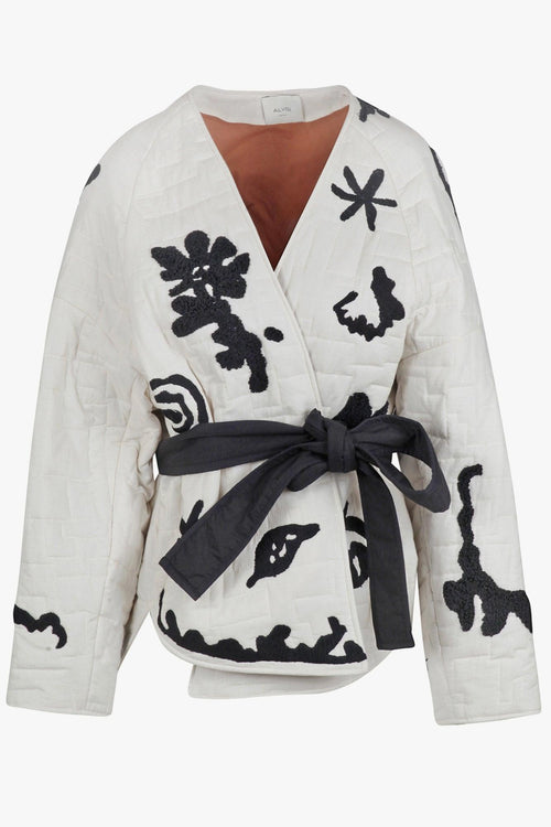 - Giacca/Kimono - 430689 - Bianco/Nero - 2