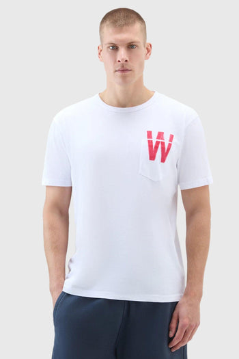 T-shirt Flag Bianco Uomo - 3