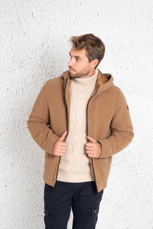 Wool Arctic Jacket Marrone Uomo