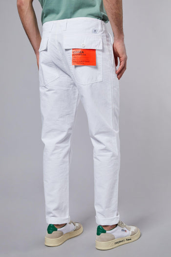 Corea Pantalone Bianco Uomo - 3
