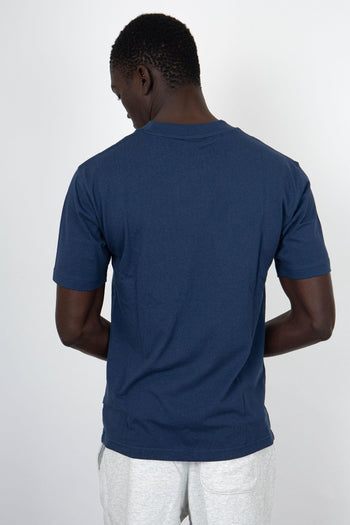 T-shirt NB Athletics Basketball Style Cotone Blu - 4