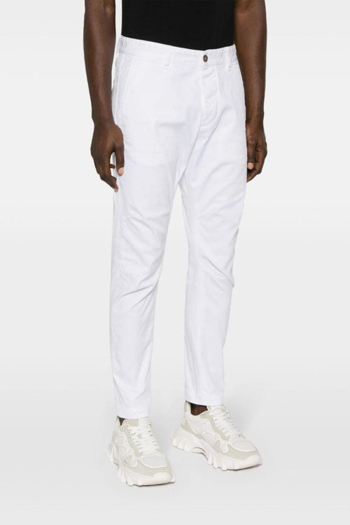 2 Pantalone Bianco Uomo affusolati - 2